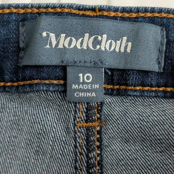 Modcloth The GRIER Wide-leg Jeans Size 10 - Picture 4 of 15